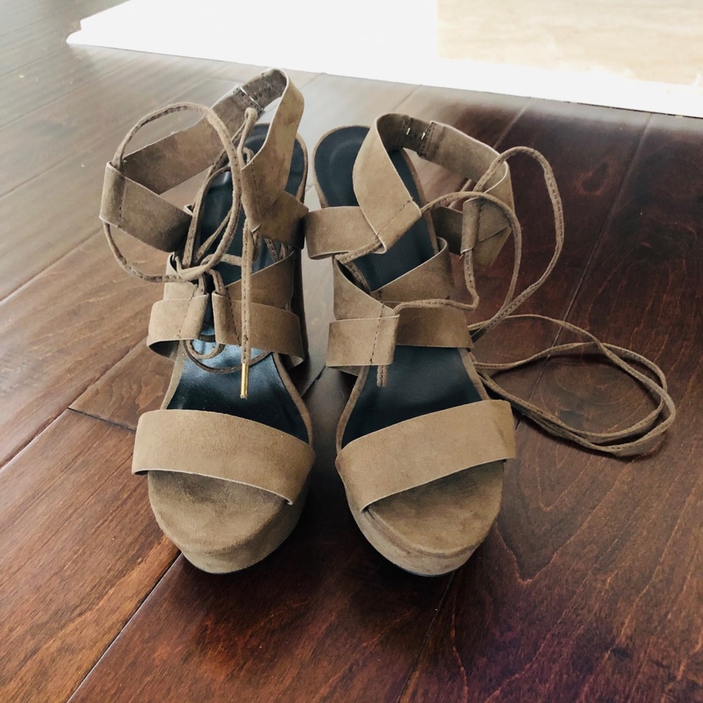 Army green heels